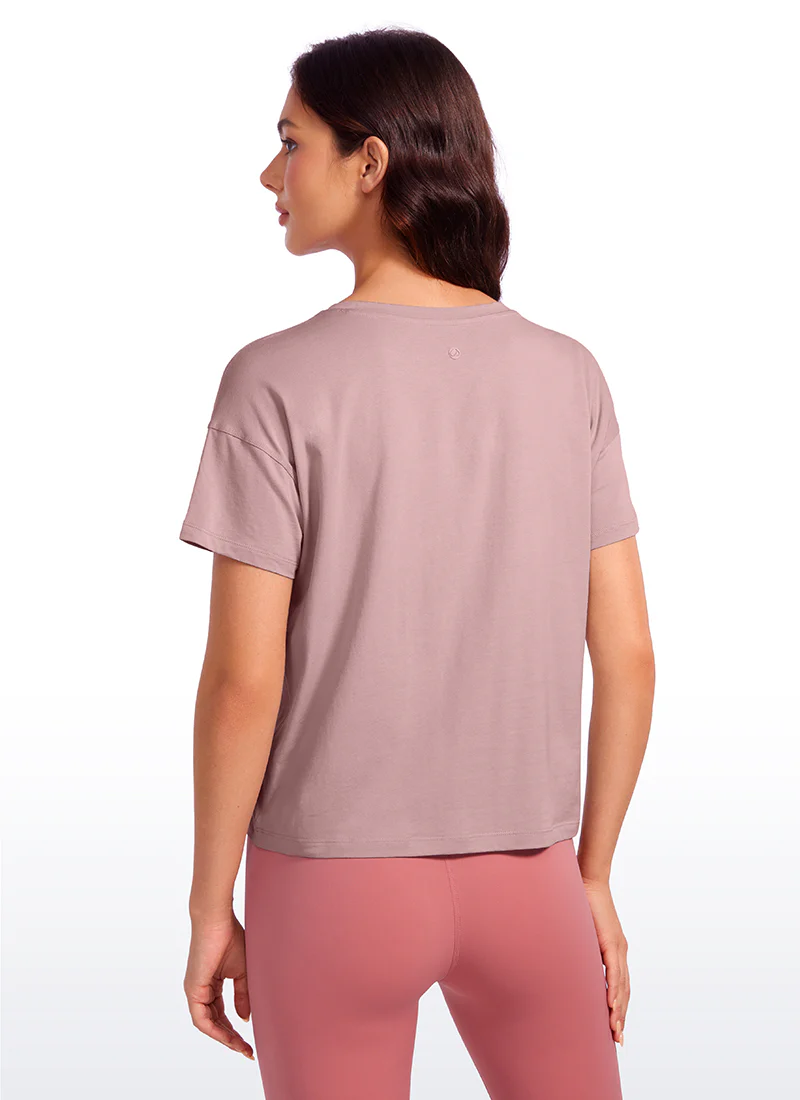 Pima Cotton Loose Fit Short Sleeve - Image 14