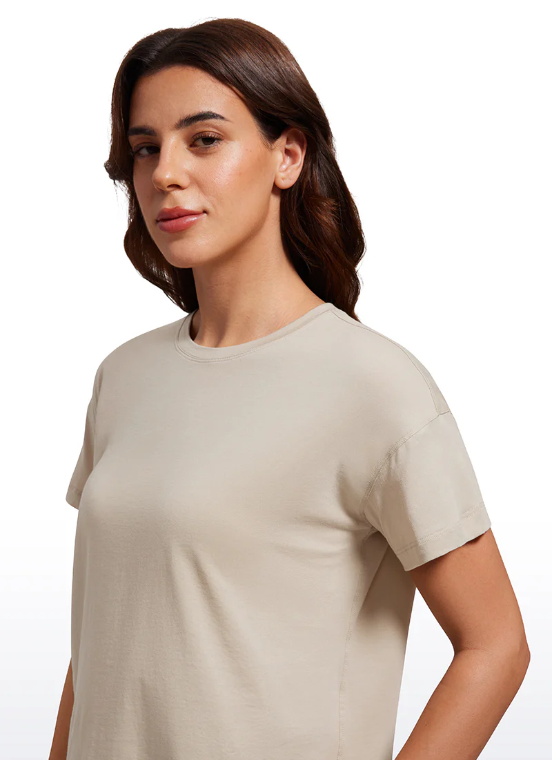 Pima Cotton Loose Fit Short Sleeve - Image 20