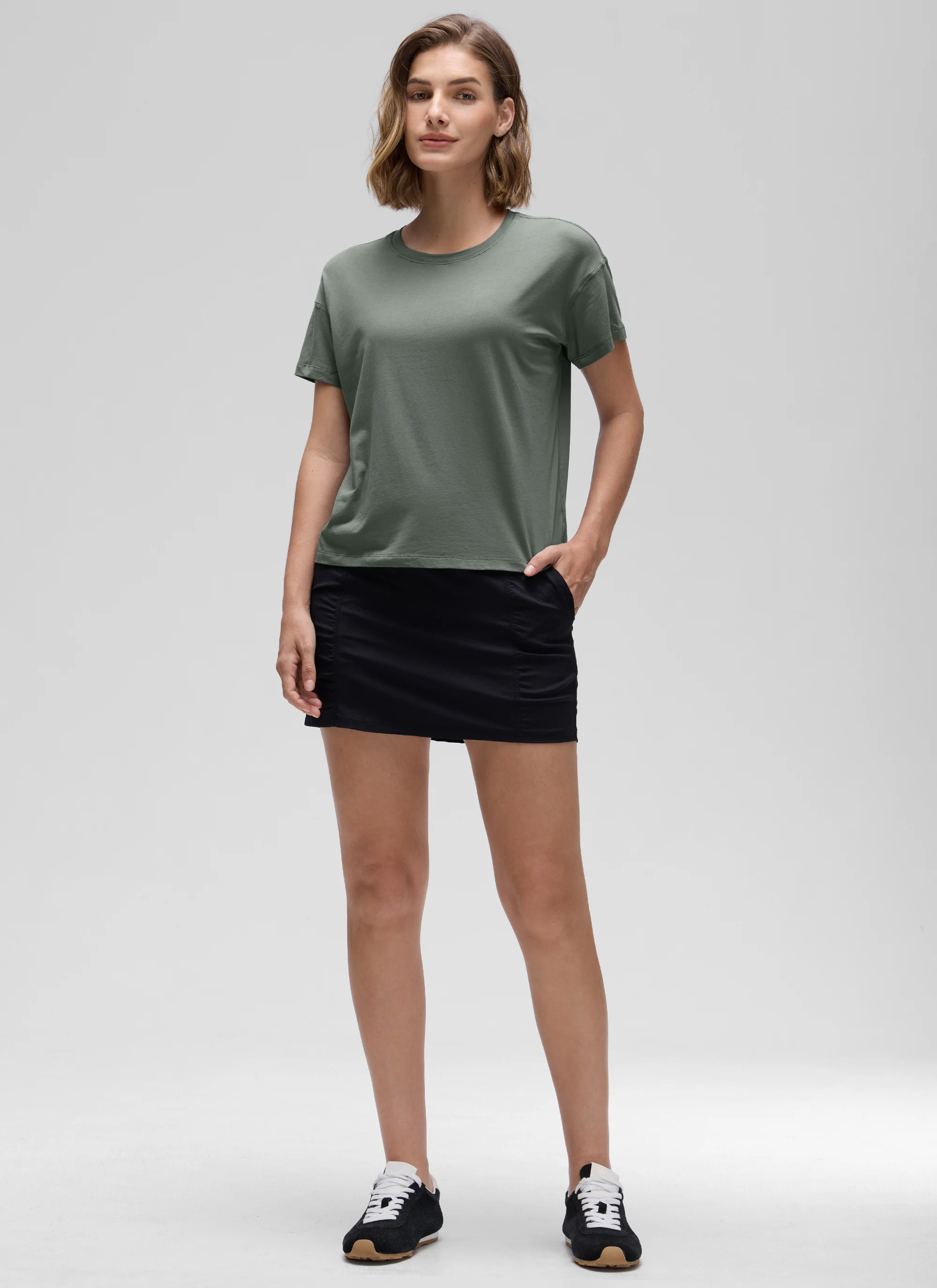 Pima Cotton Loose Fit Short Sleeve - Image 23