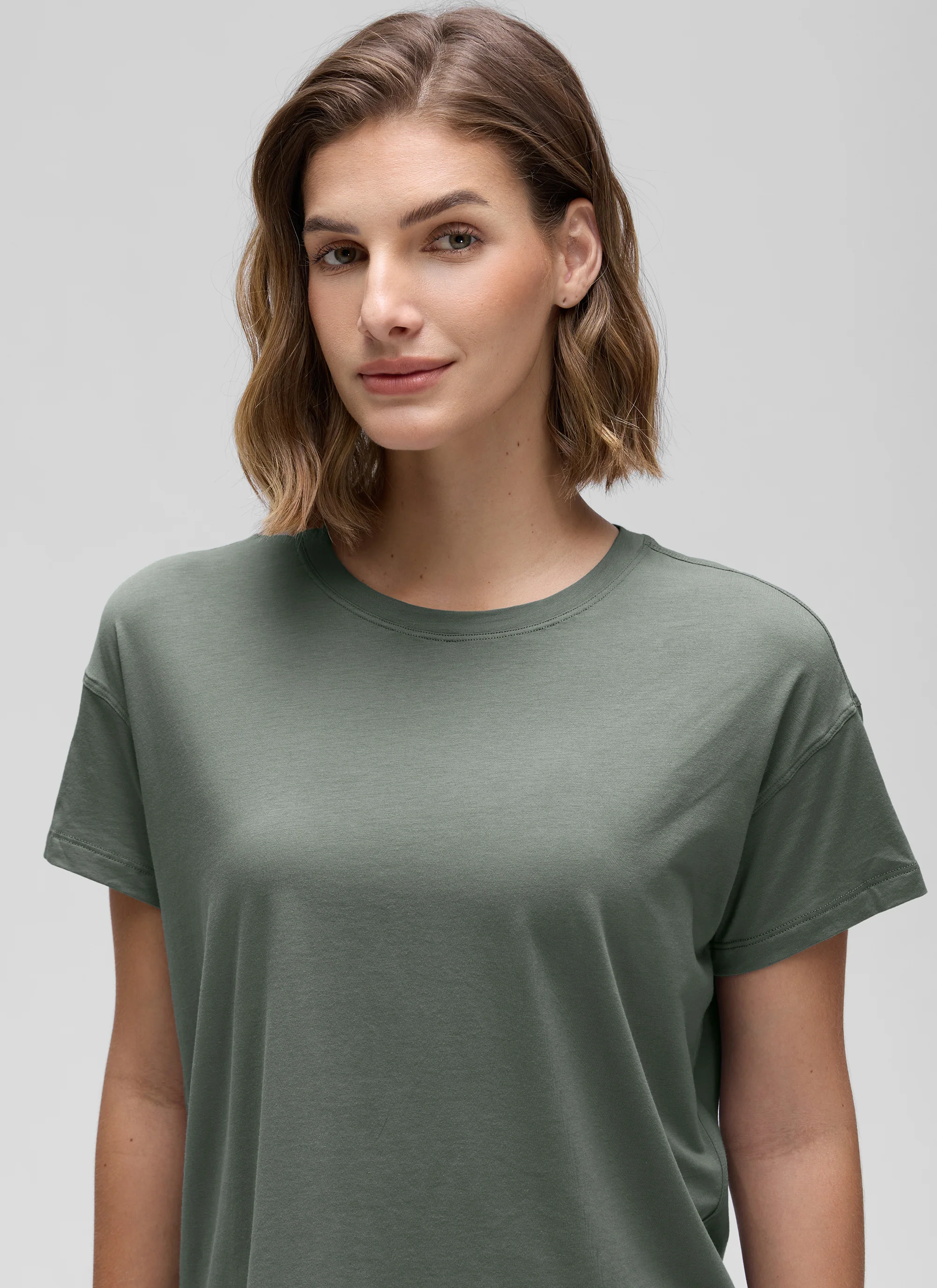 Pima Cotton Loose Fit Short Sleeve - Image 24