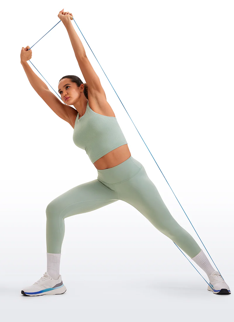 Seamless Ribbed Racerback Crop Tank - Image 15