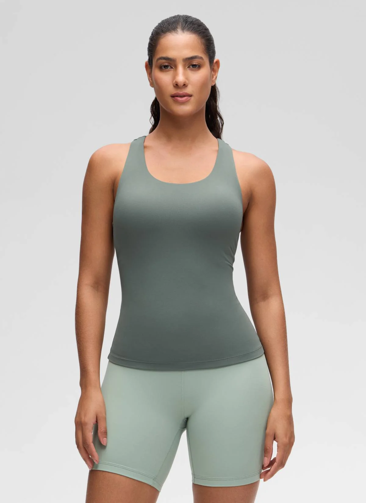 Butterluxe Waist Length Built in Bra Tank - Image 25