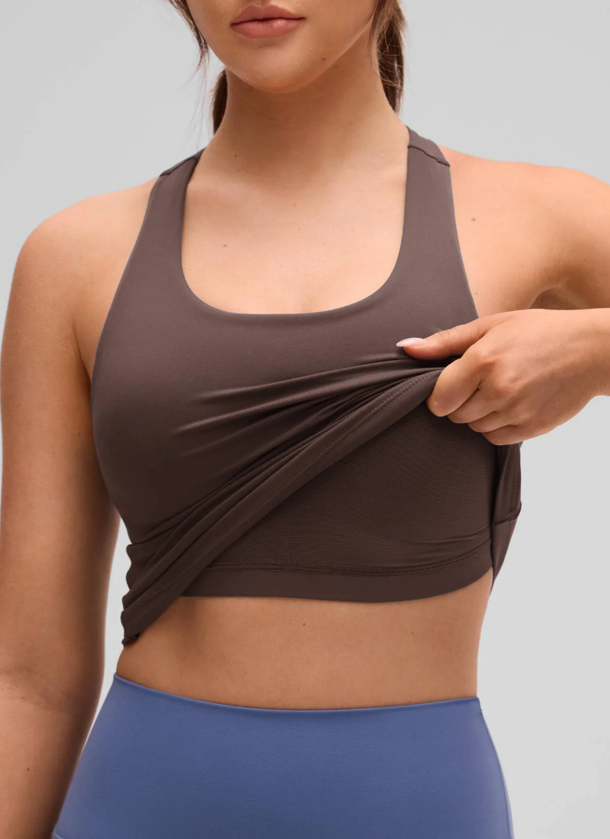 Butterluxe Waist Length Built in Bra Tank - Image 38