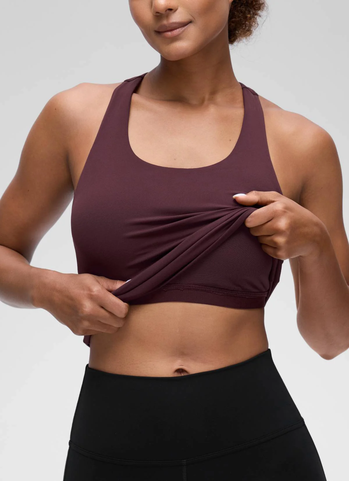 Butterluxe Waist Length Built in Bra Tank - Image 18