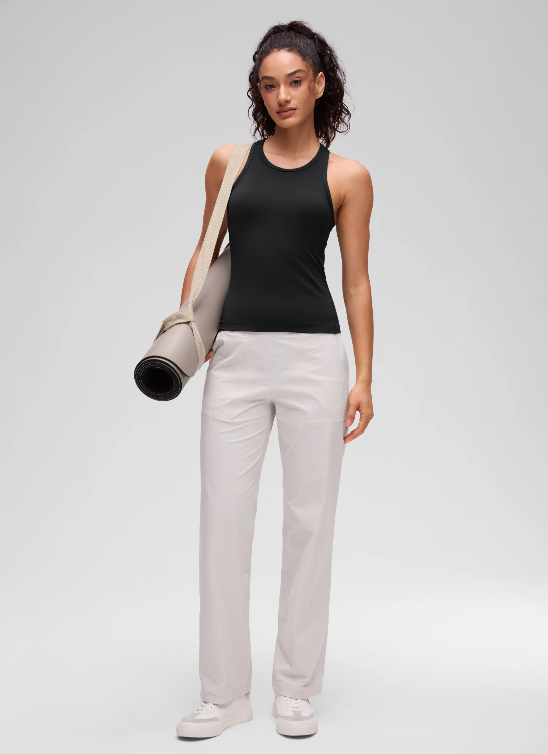 Butterluxe Waist Length  Racerback Tank - Image 7