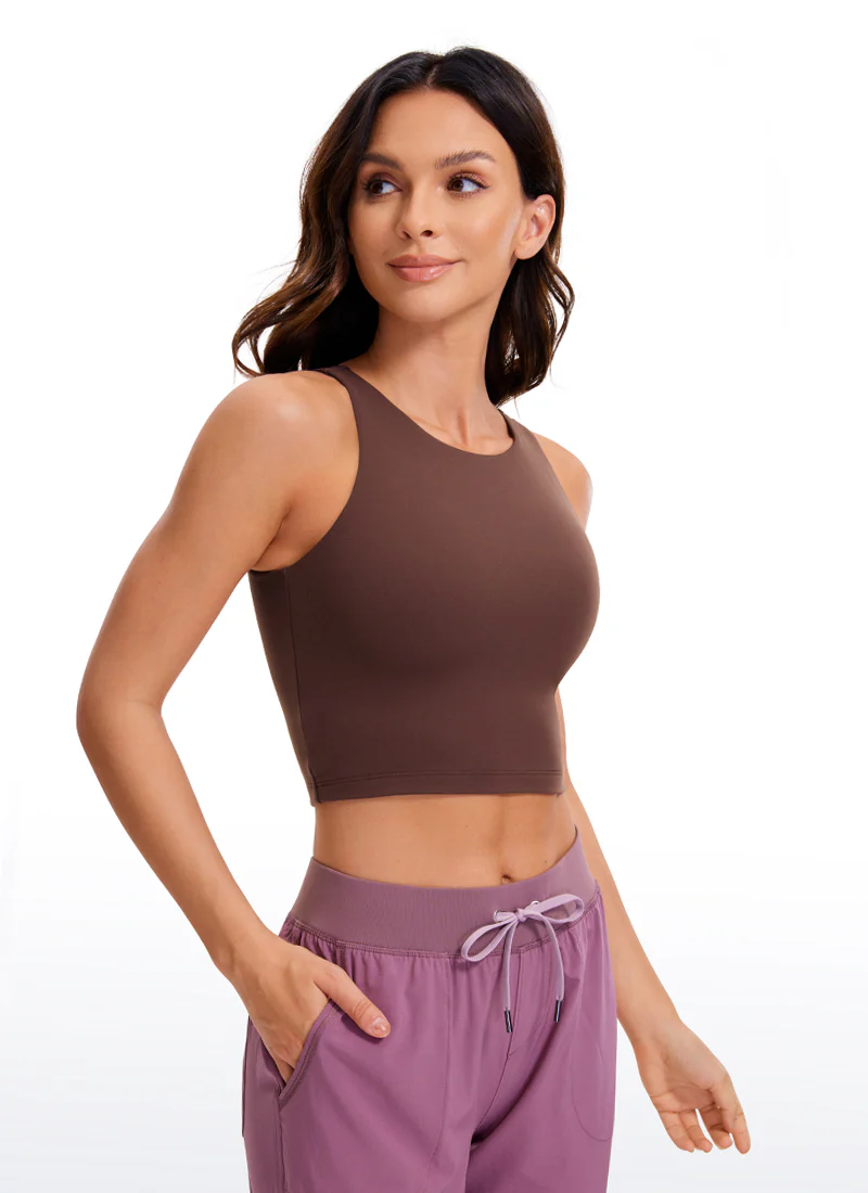 Butterluxe Cropped Wide Back Tank - Image 5