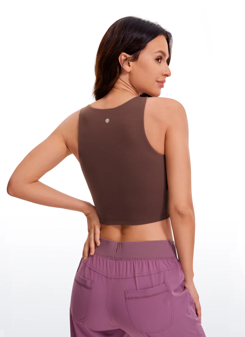 Butterluxe Cropped Wide Back Tank - Image 6