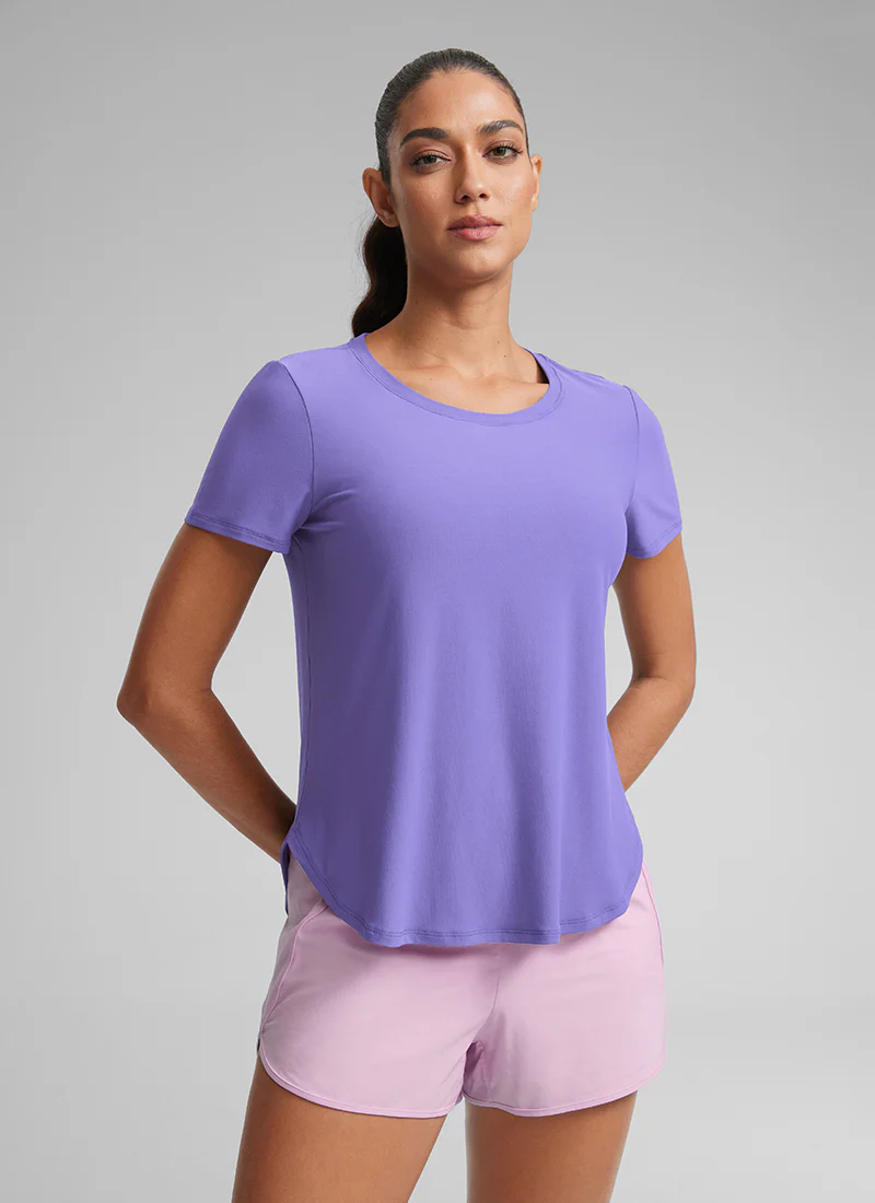 Cloudweight Crewneck Side Slit Short Sleeve - Image 5