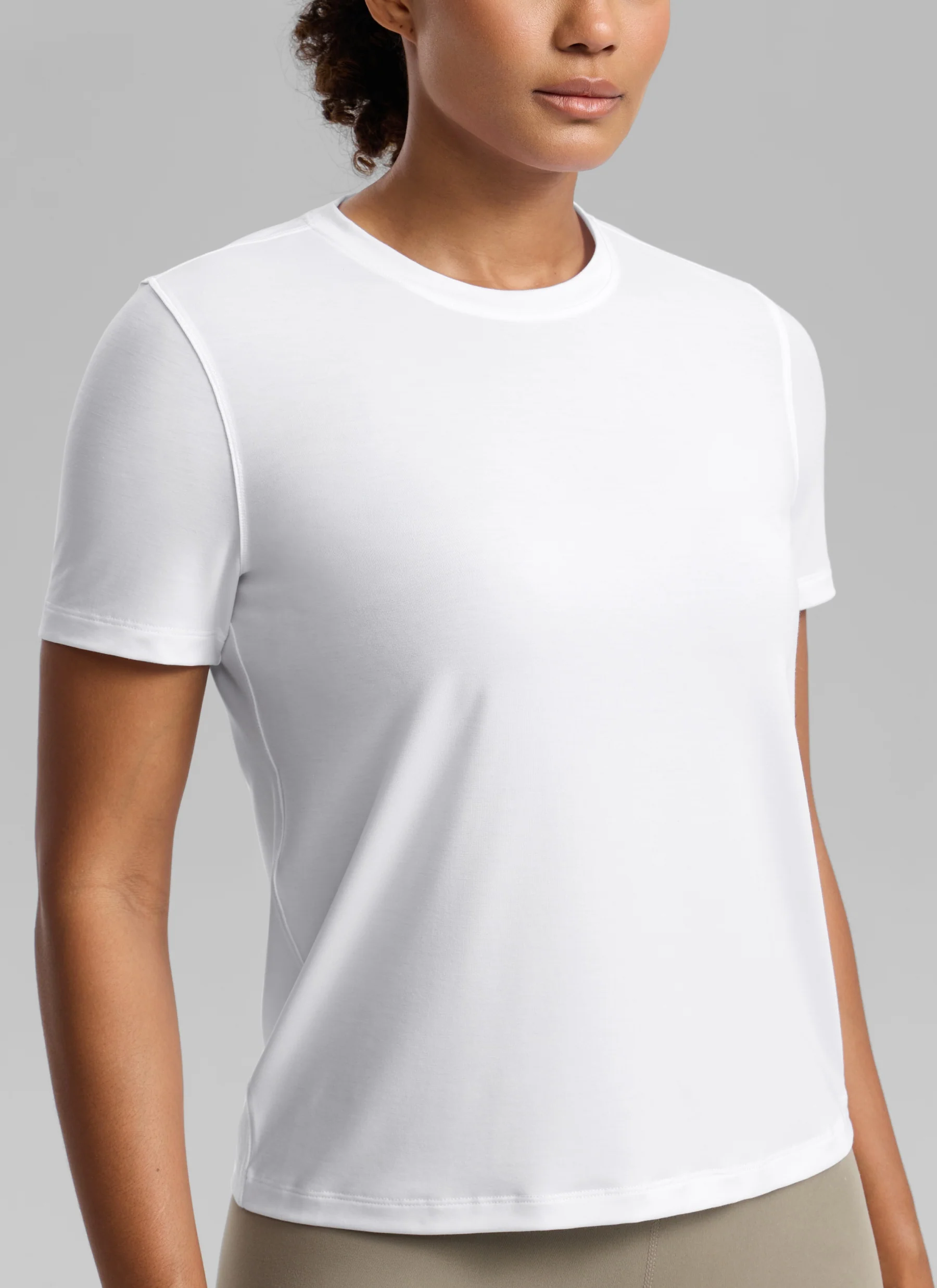 Quick Dry Crewneck Hip Length Short Sleeve - Image 20