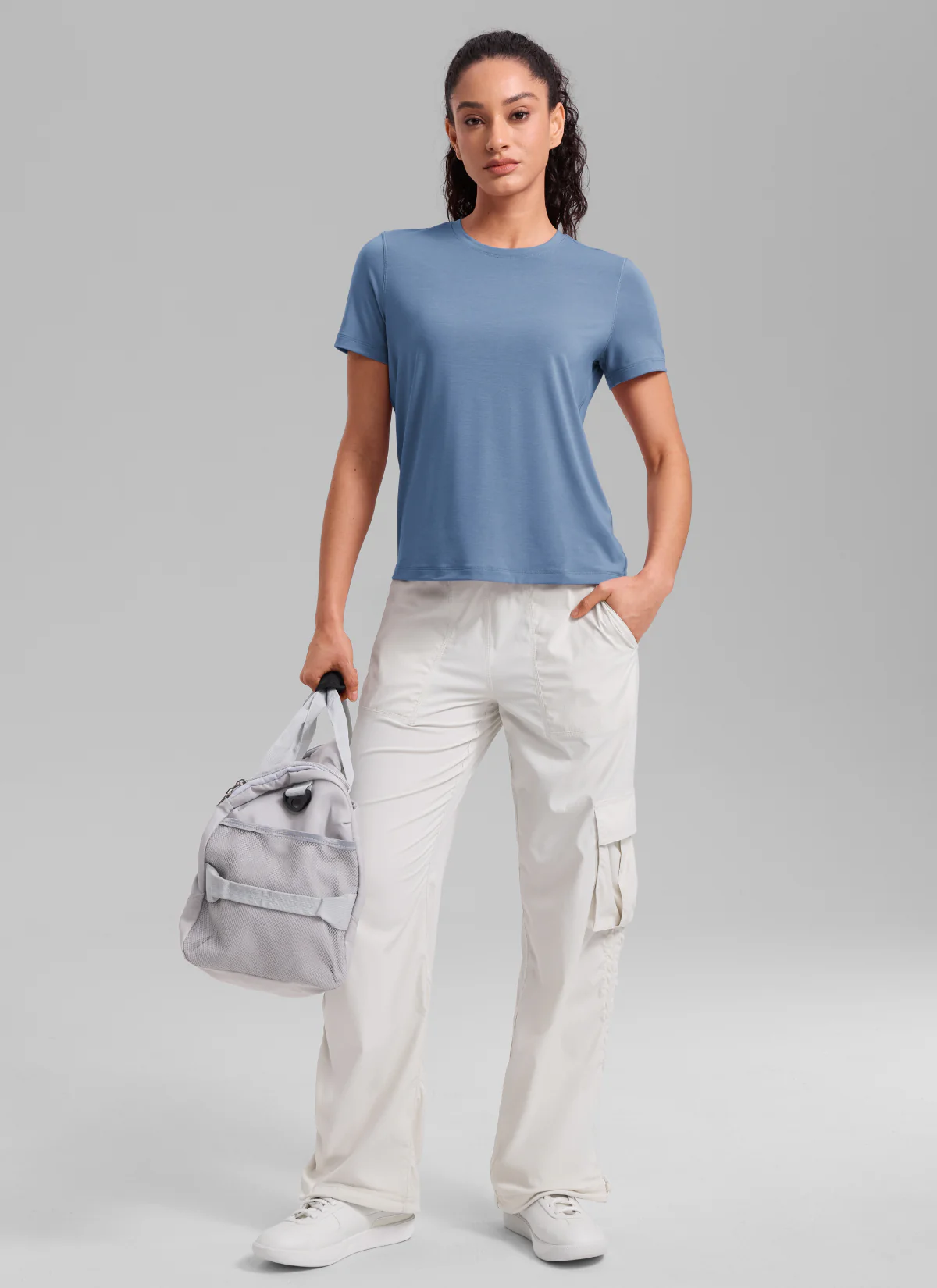 Quick Dry Crewneck Hip Length Short Sleeve - Image 23
