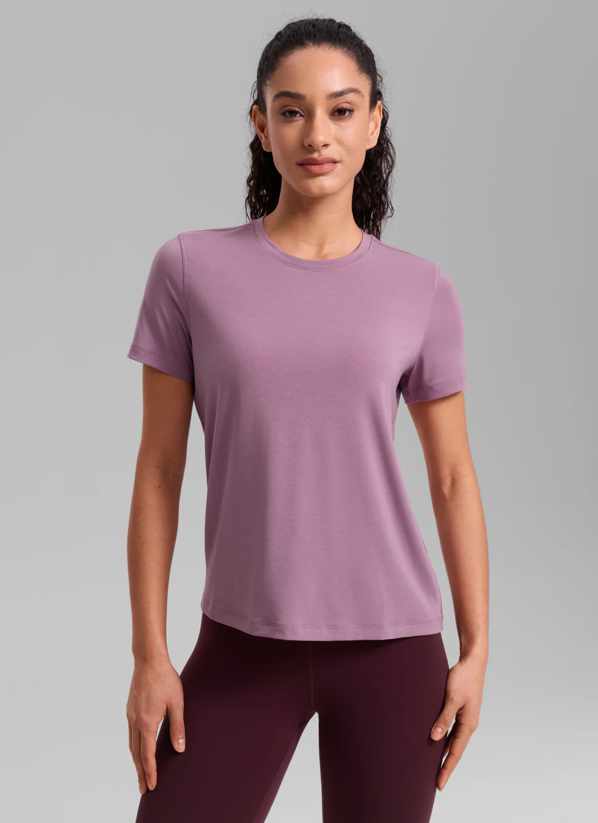 Quick Dry Crewneck Hip Length Short Sleeve - Image 25