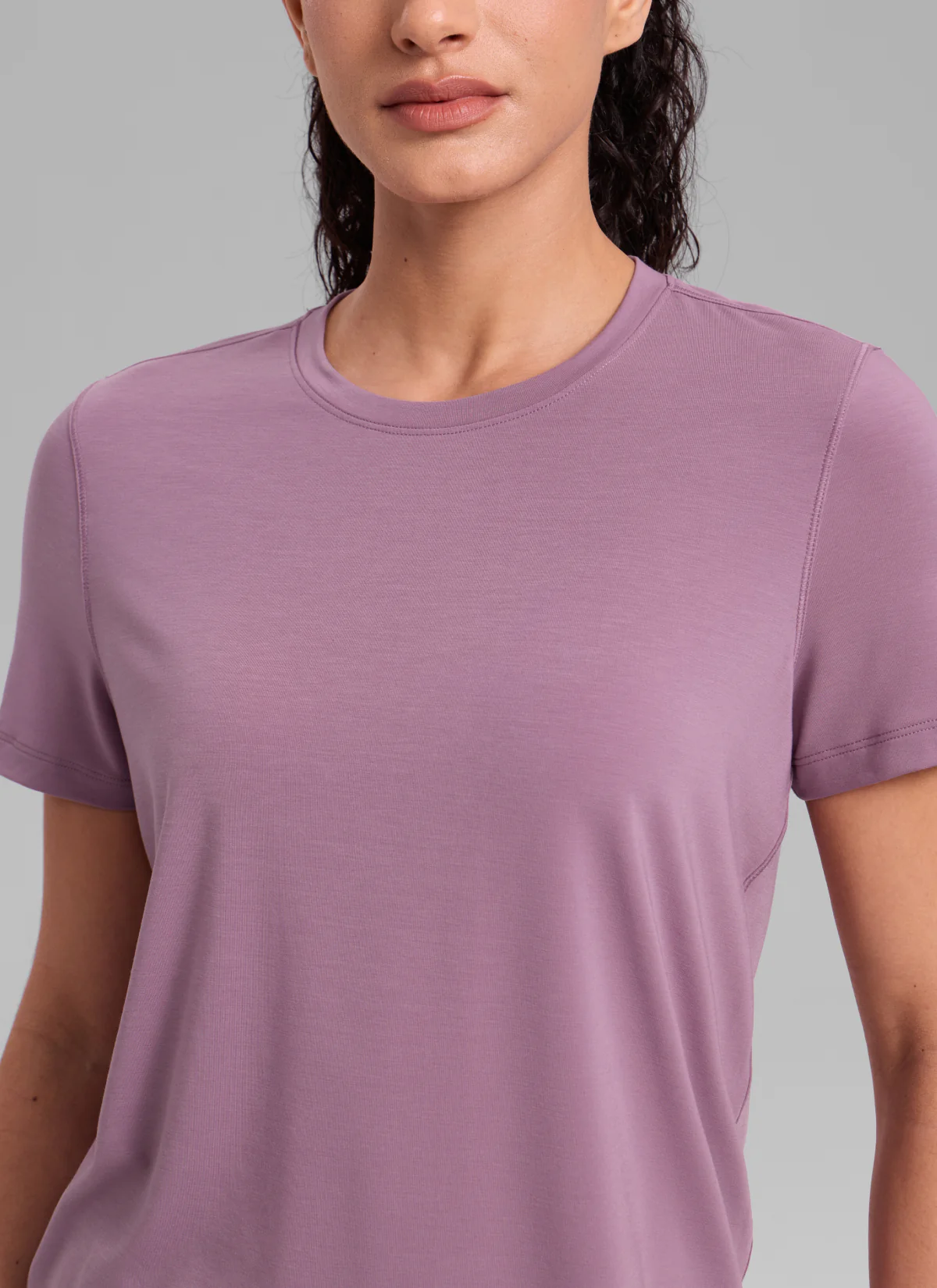 Quick Dry Crewneck Hip Length Short Sleeve - Image 28