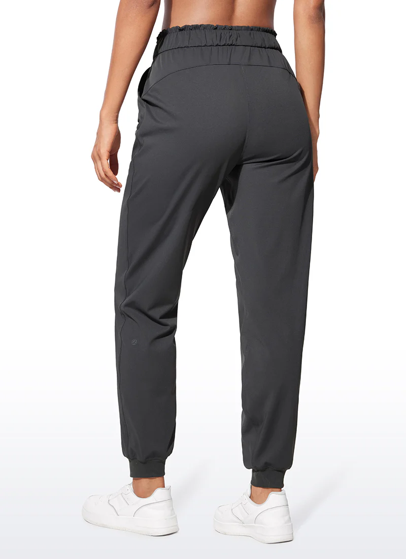 Stretch High Waisted Pockets Joggers 28" - Image 27