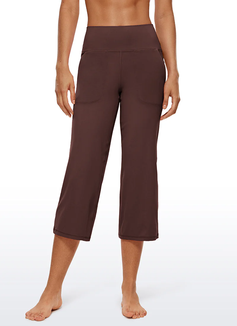 Butterluxe High Waist Wide Leg Pants with Pockets 23'' - Image 9