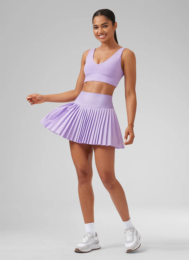 Feathery-Fit Soft Pleat High Rise Skirt 14'' - Image 5