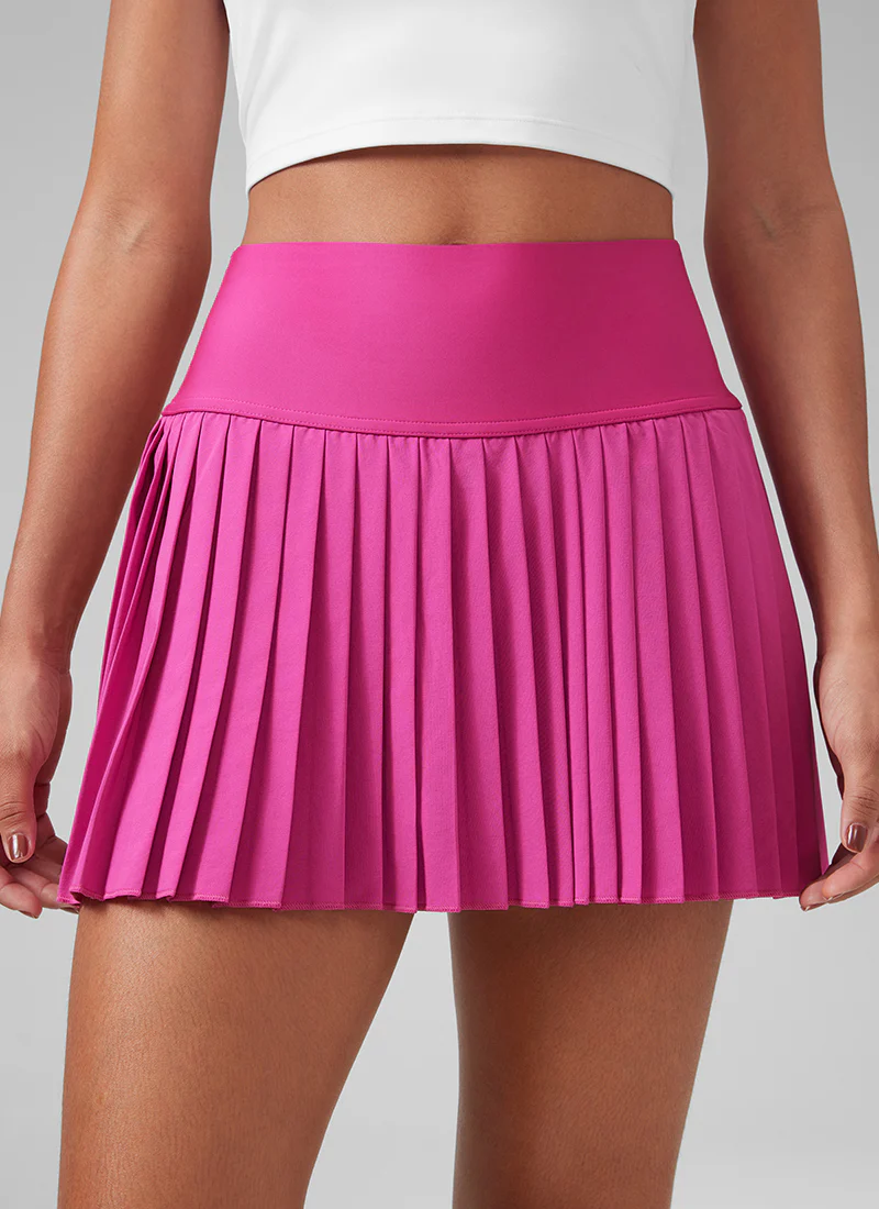 Feathery-Fit Soft Pleat High Rise Skirt 14'' - Image 8