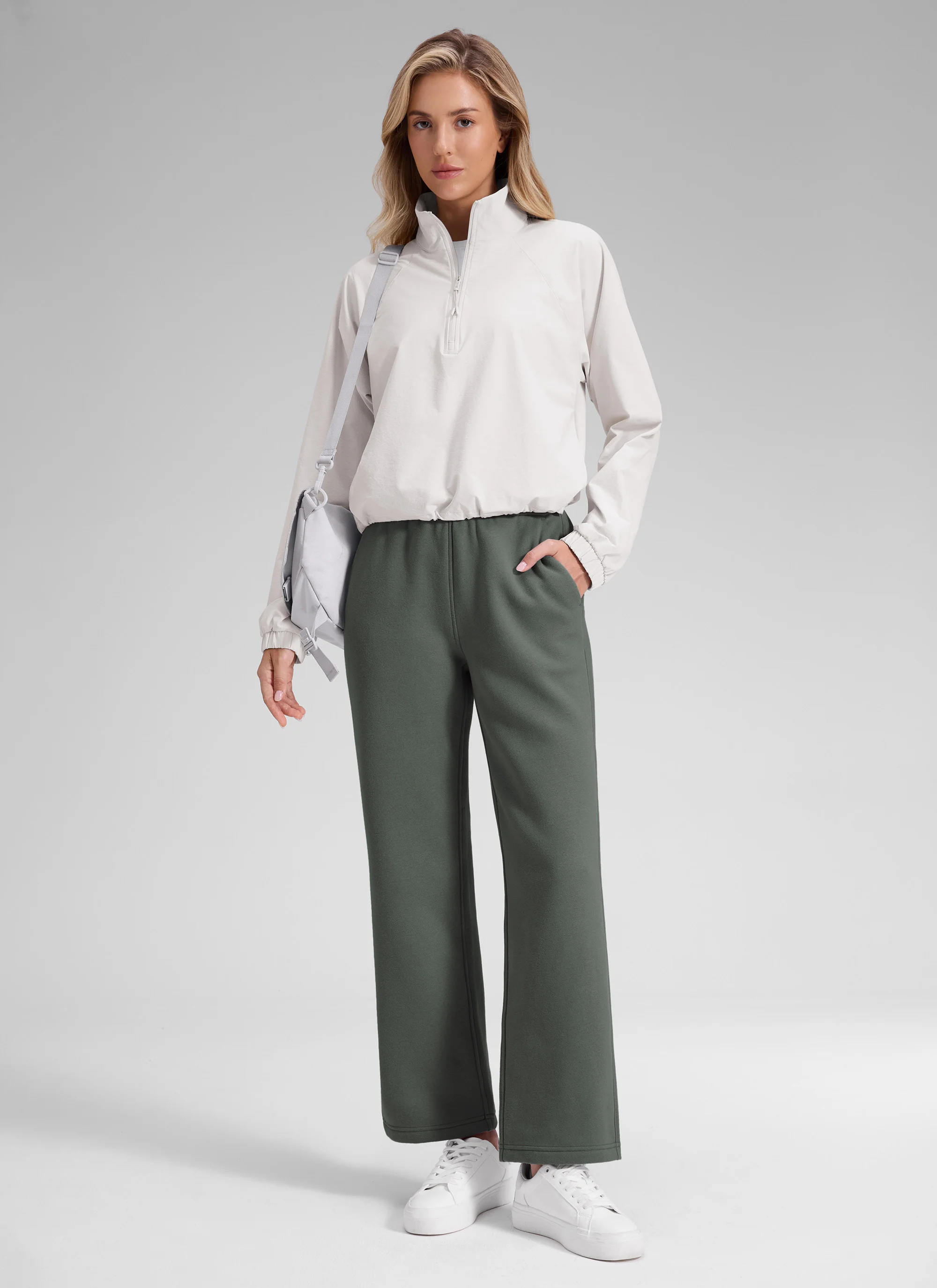 Fleece Lined Straight Leg Sweatpant 28'' - Image 24