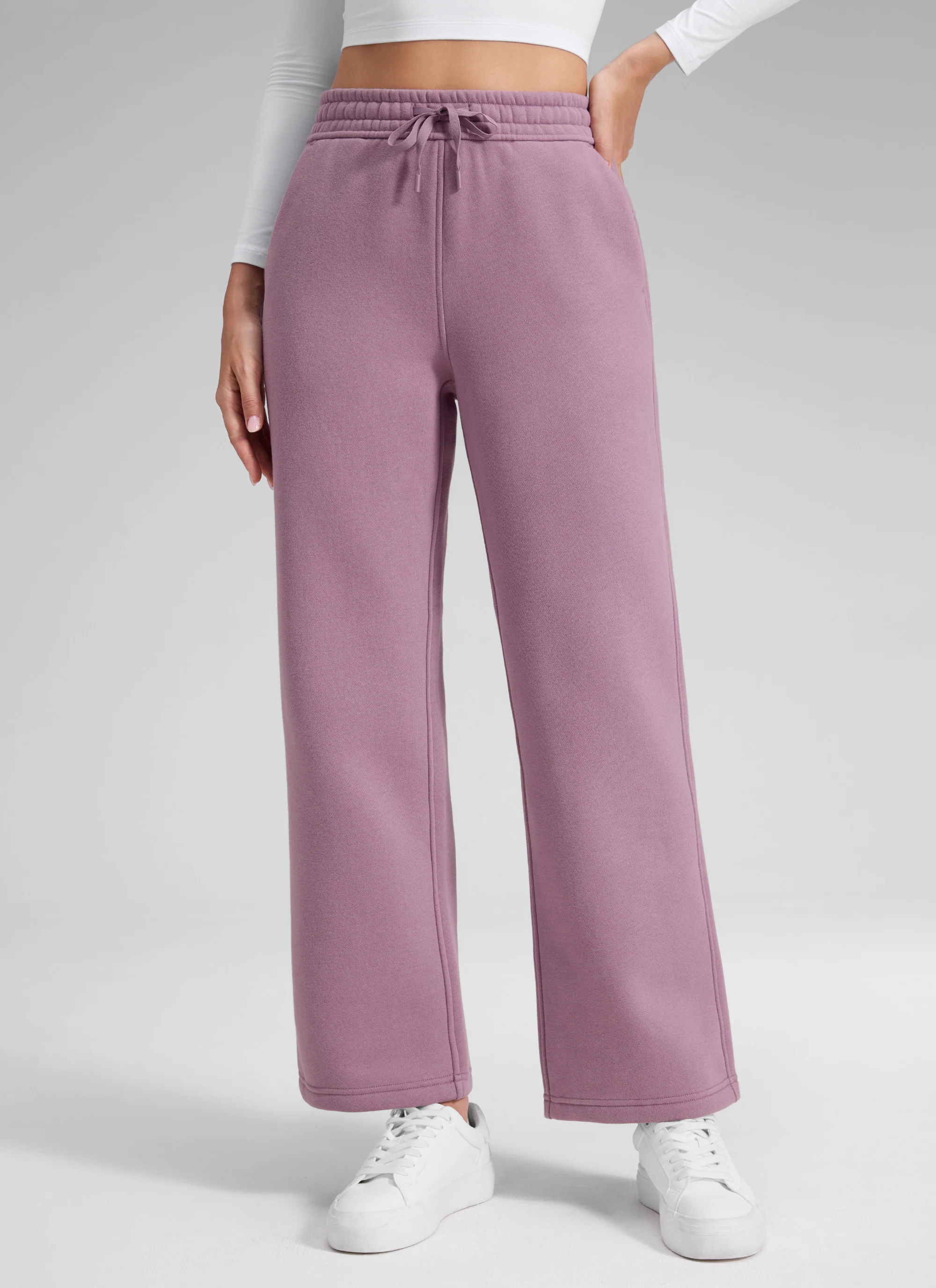 Fleece Lined Straight Leg Sweatpant 28'' - Image 32