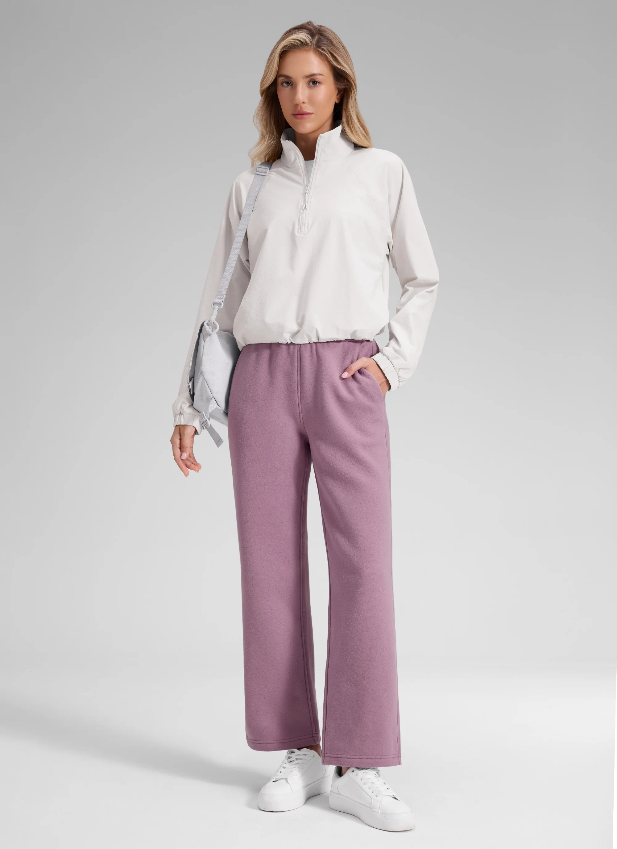 Fleece Lined Straight Leg Sweatpant 28'' - Image 34