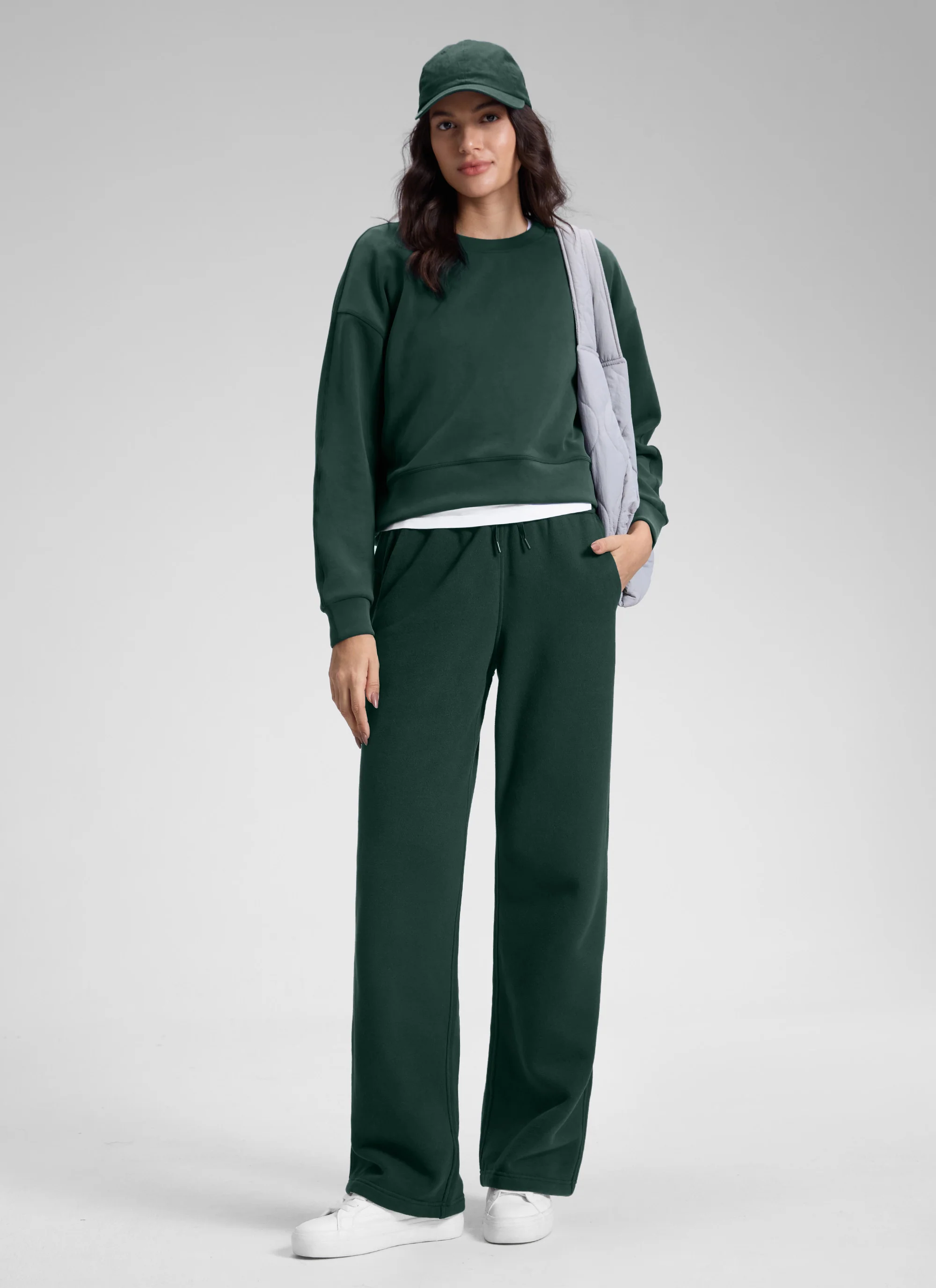 Fleece Lined Straight Leg Sweatpant 30'' - Image 45