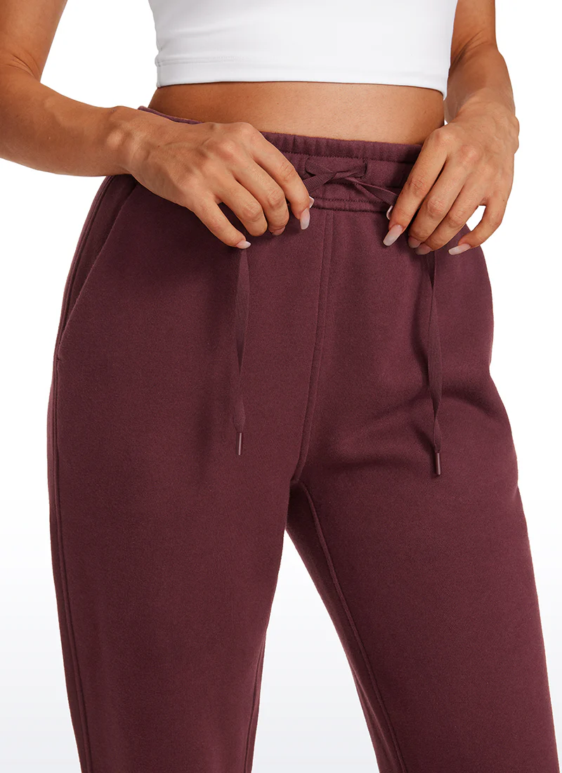 Fleece Lined High Rise Sweatpant 28'' - Image 4