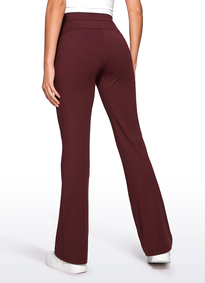 Stretch Flared Pants with Zip Pockets 31" - Image 2