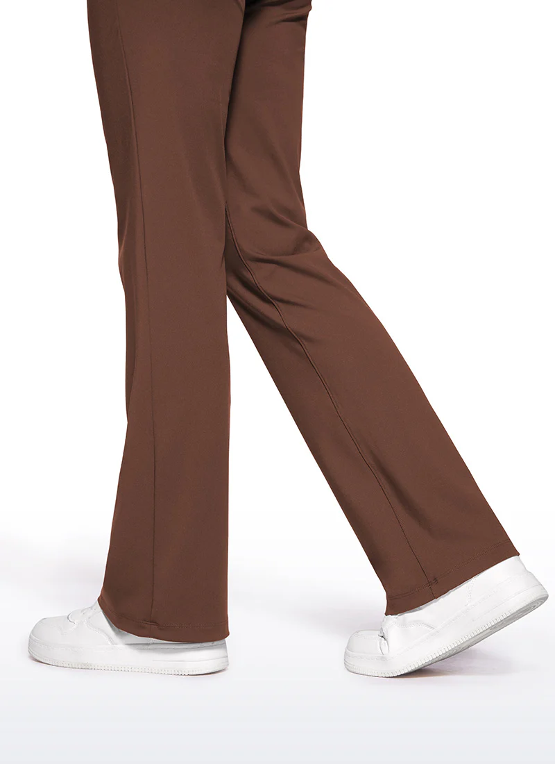 Stretch Flared Pants with Zip Pockets 31" - Image 27
