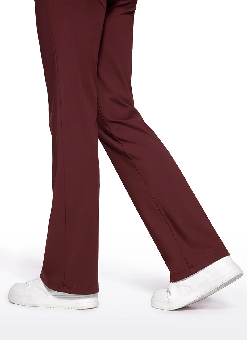 Stretch Flared Pants with Zip Pockets 31" - Image 4