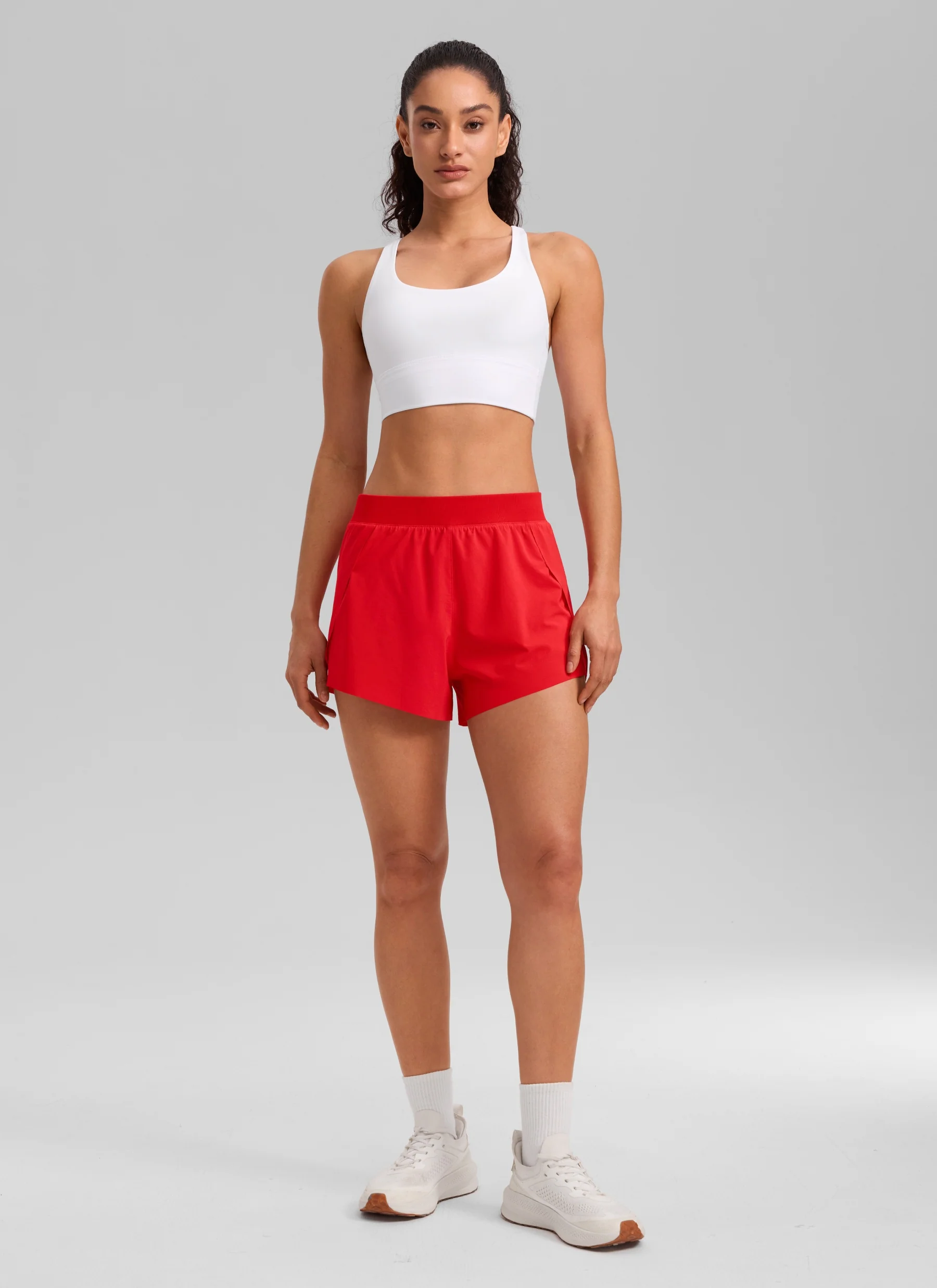 Feathery-Fit Soft Liner High Rise Shorts 2.5'' - Image 3