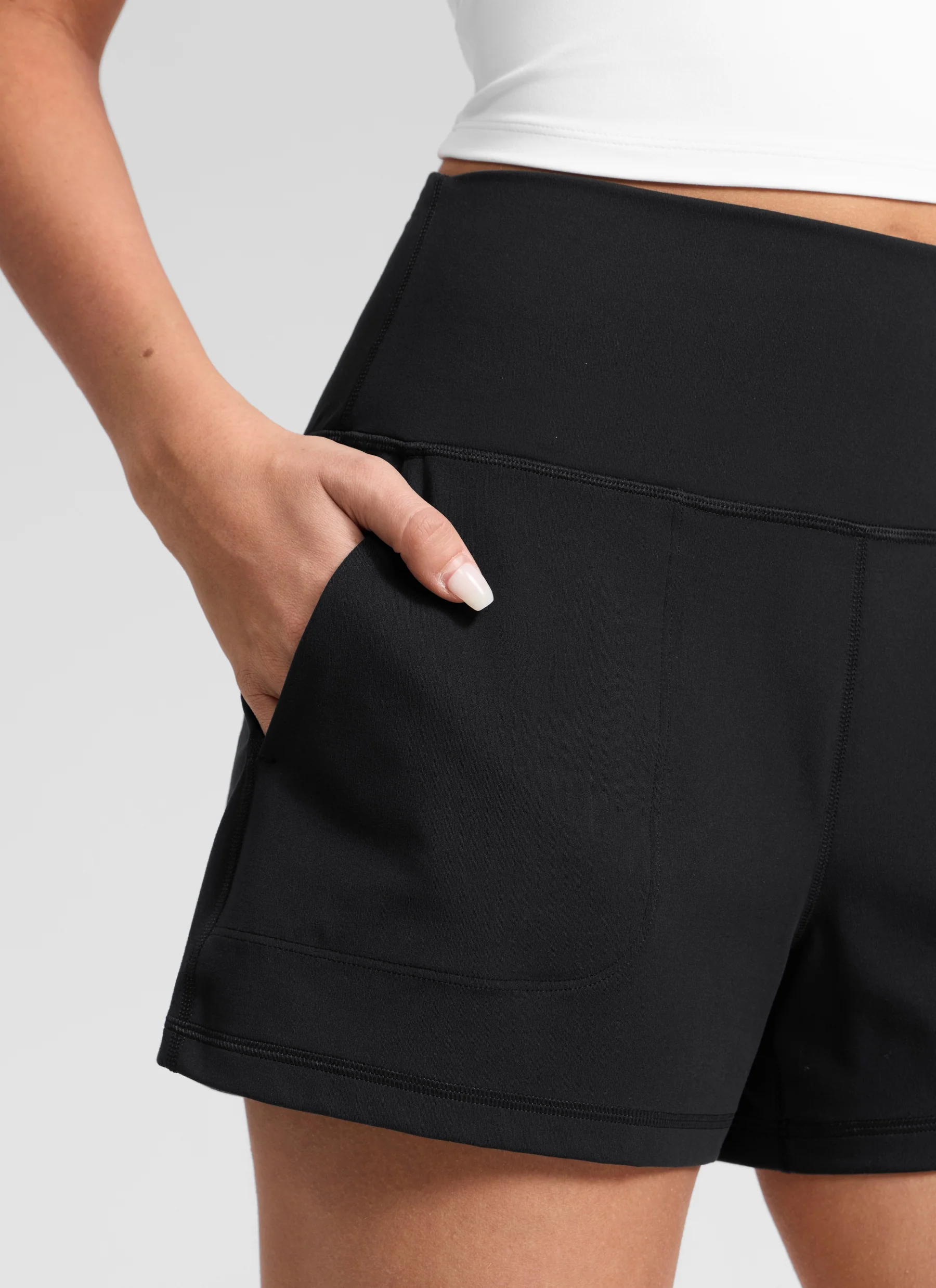 Butterlift® Linerless Pocket Shorts 3" - Image 12