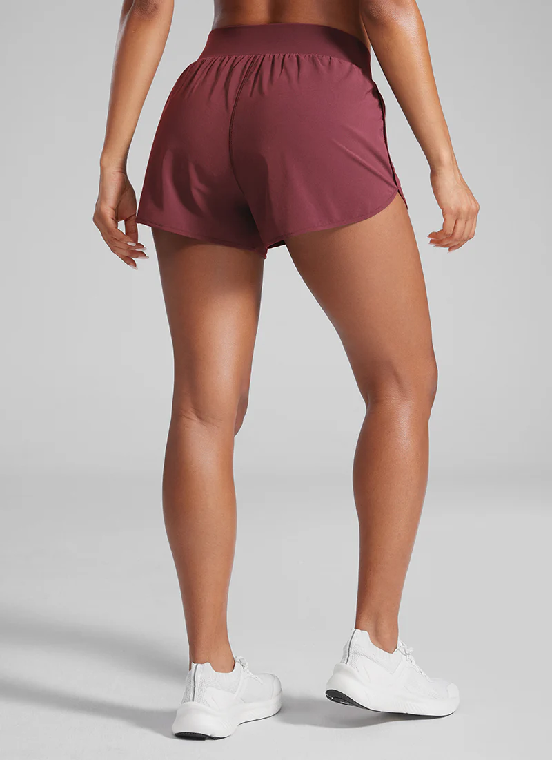 Feathery-Fit Soft Zipper Pocket Dolphin Shorts 3'' - Image 19