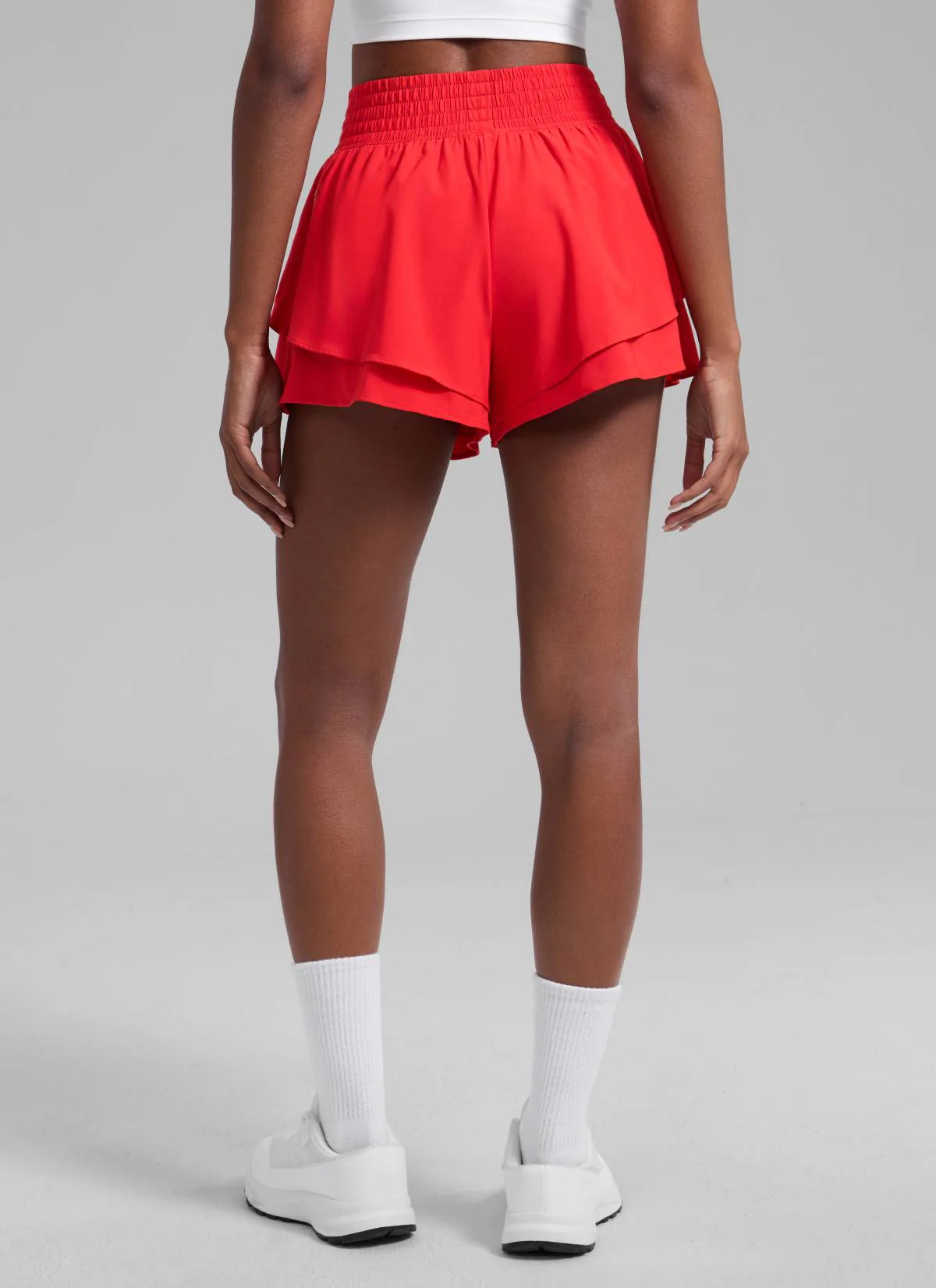Feathery-Fit Drapey Flowy Shorts 2.5" - Image 12