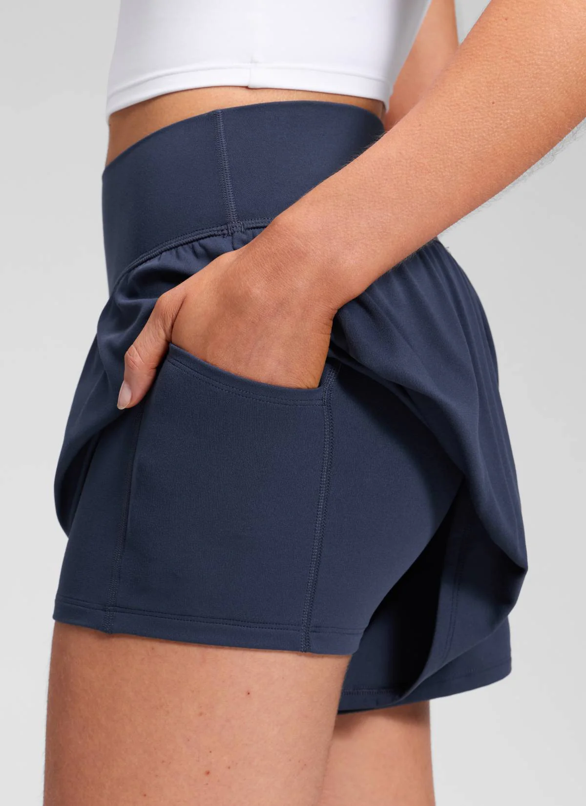 Softretch Flowy 2 in 1 Pocket Shorts - Image 41