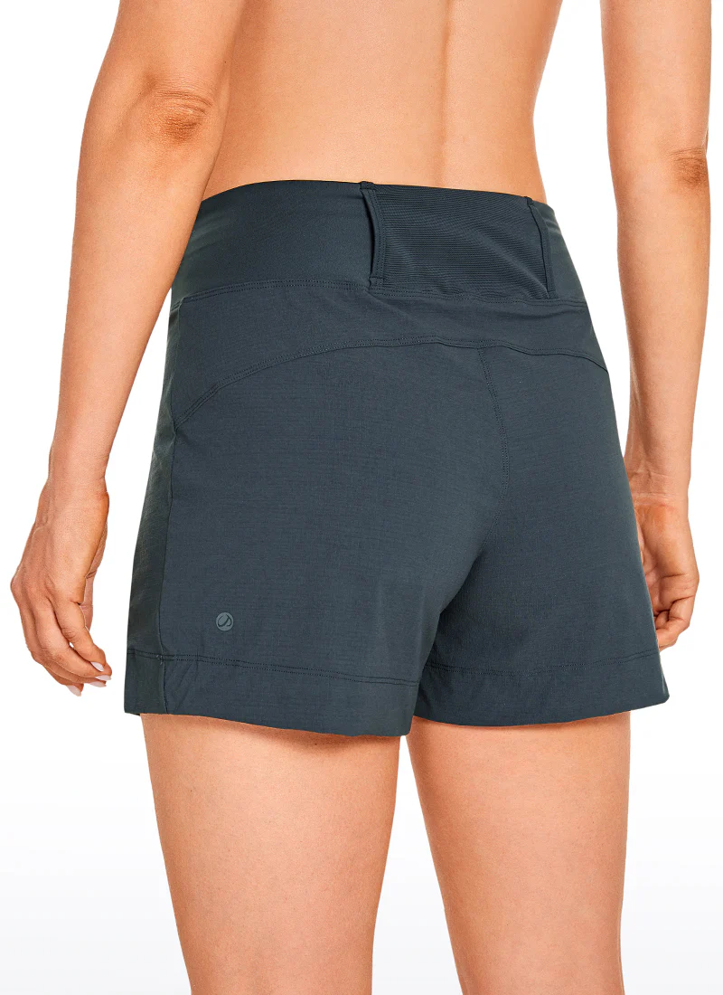 Ripstop Zip Pocket Mid Rise Shorts 4'' - Image 25