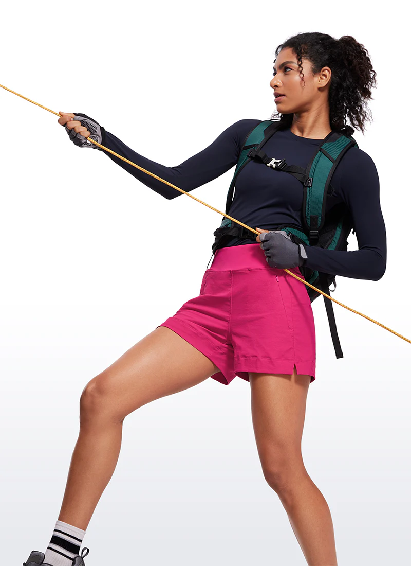 Ripstop Zip Pocket Mid Rise Shorts 4'' - Image 39