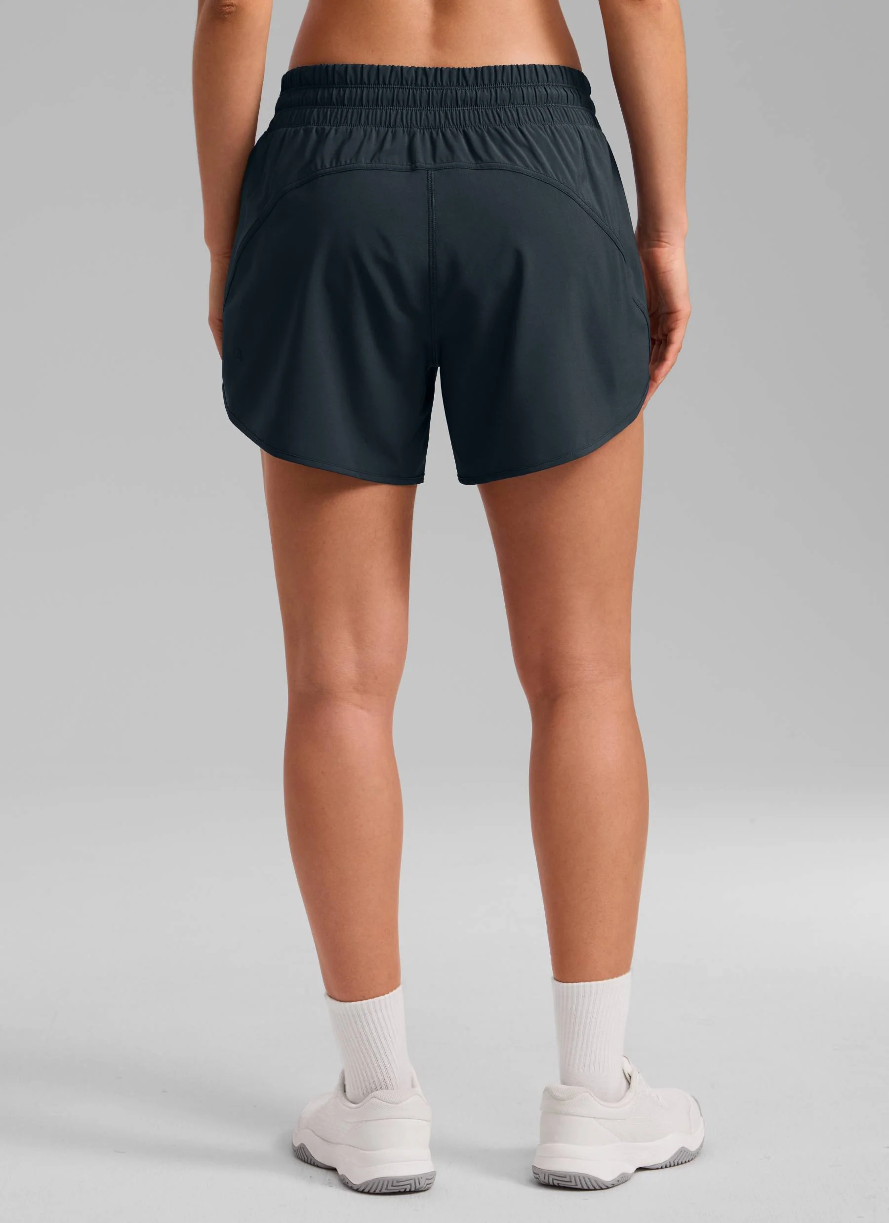 Feathery-Fit Soft Mid Rise Lined Shorts 5'' - Image 22