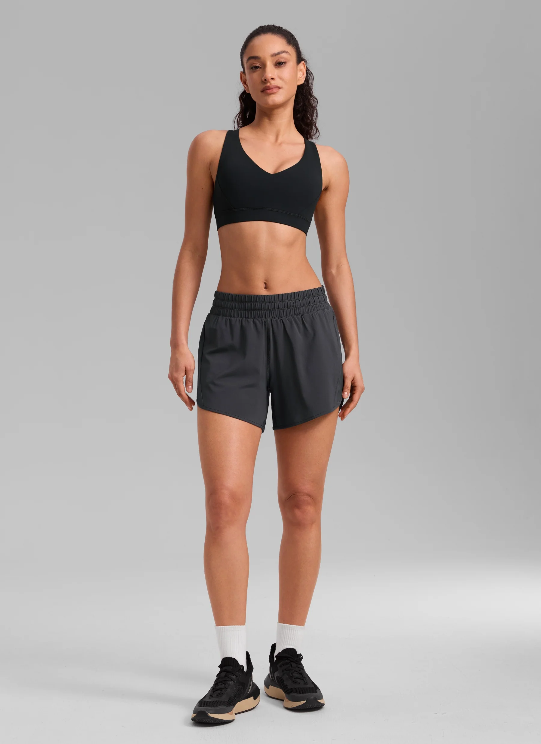 Feathery-Fit Soft Mid Rise Lined Shorts 5'' - Image 7