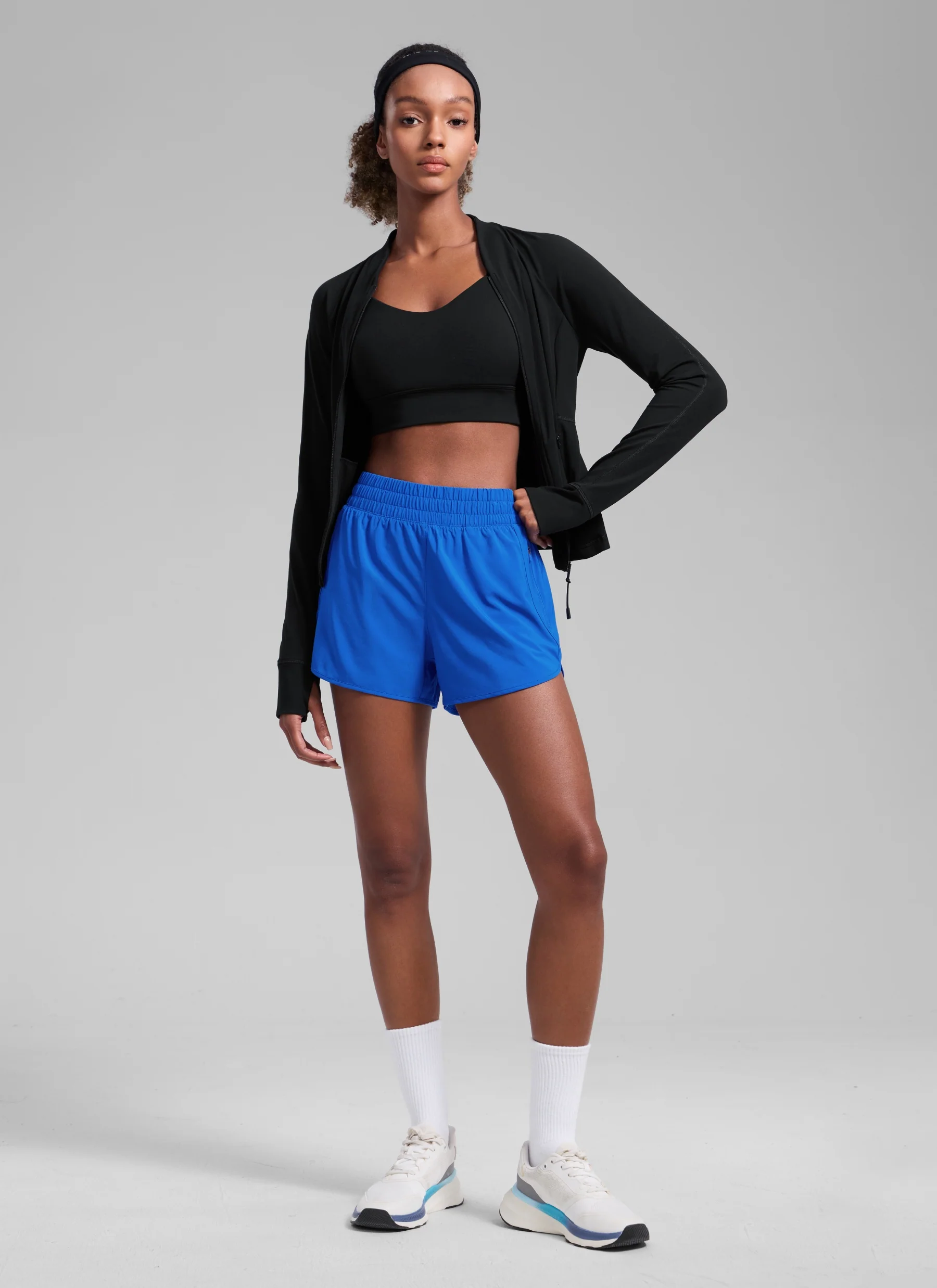 Feathery-Fit Soft High Rise Lined Shorts 3'' - Image 25