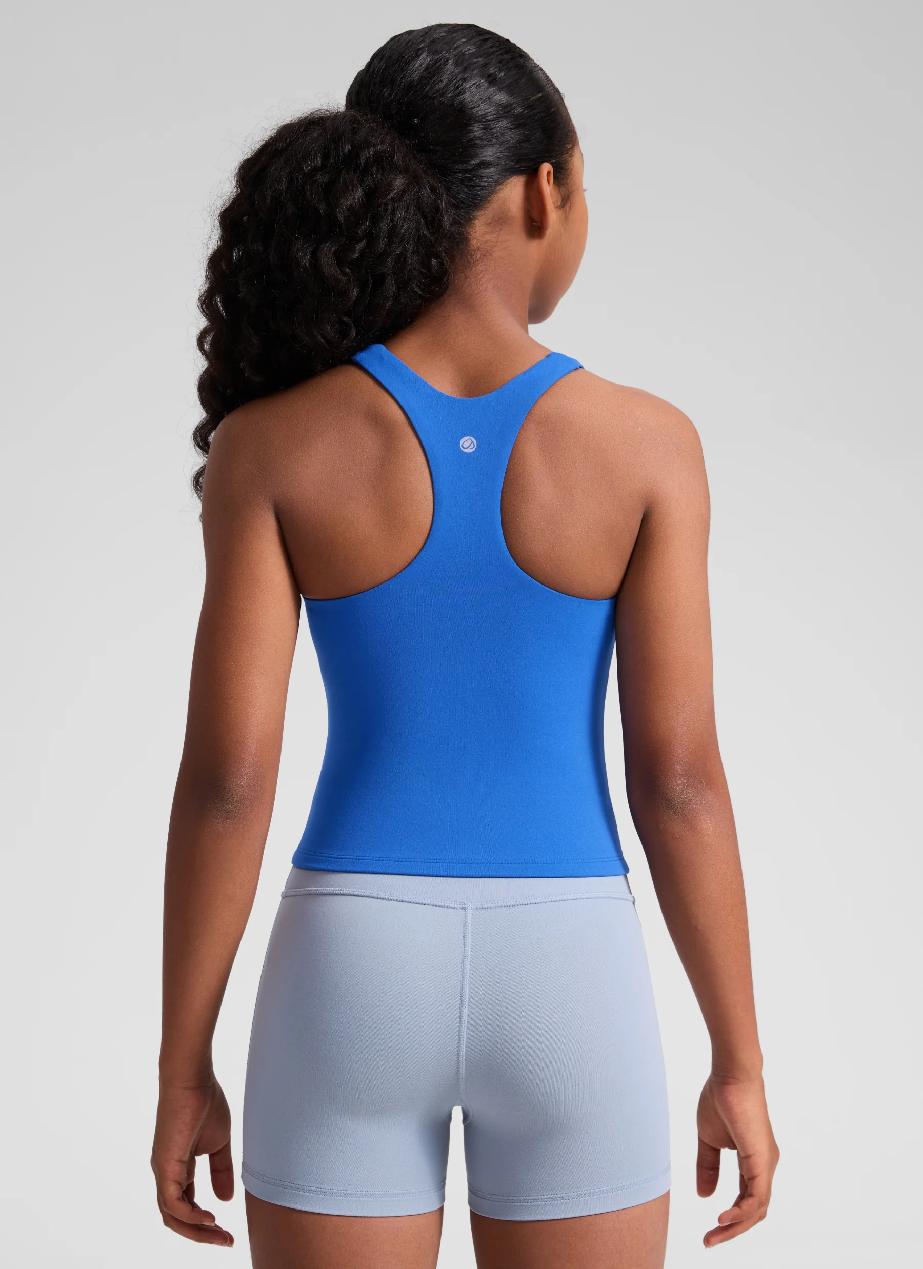 Butterluxe Girls Double Lined Racerback Tank Tops Waist Length - Image 29