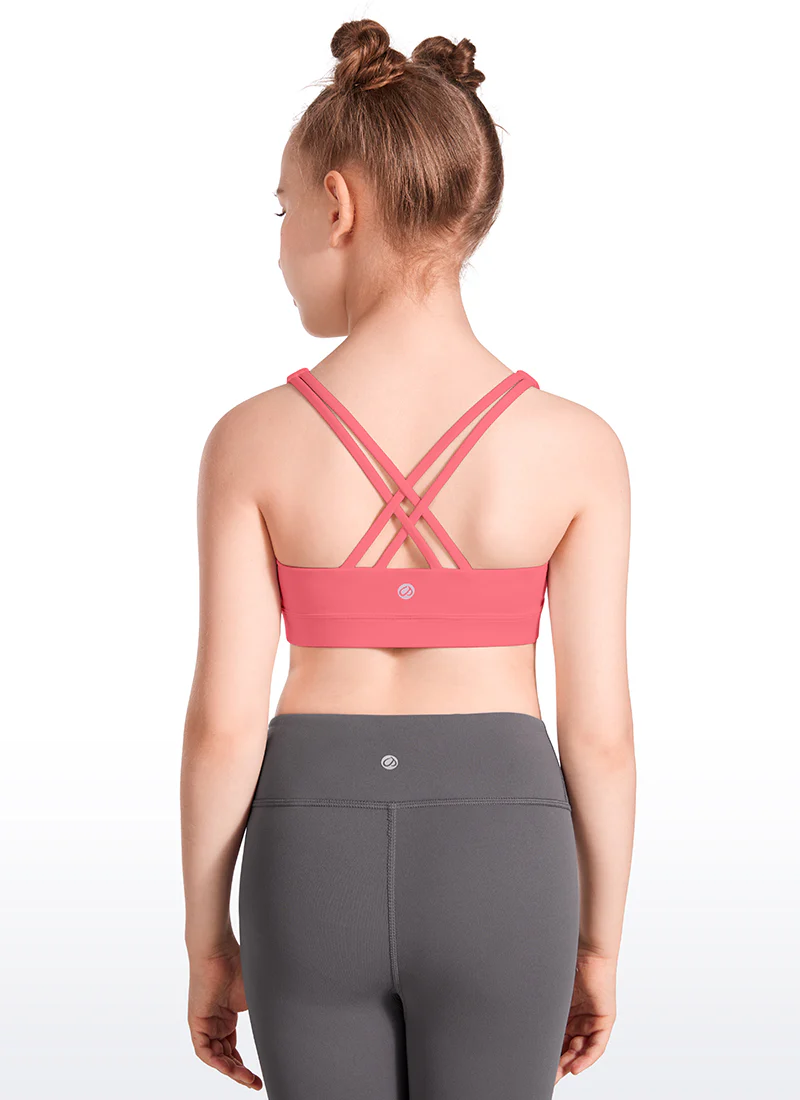 Butterluxe Girls Sport Bra Strappy Back - Image 28