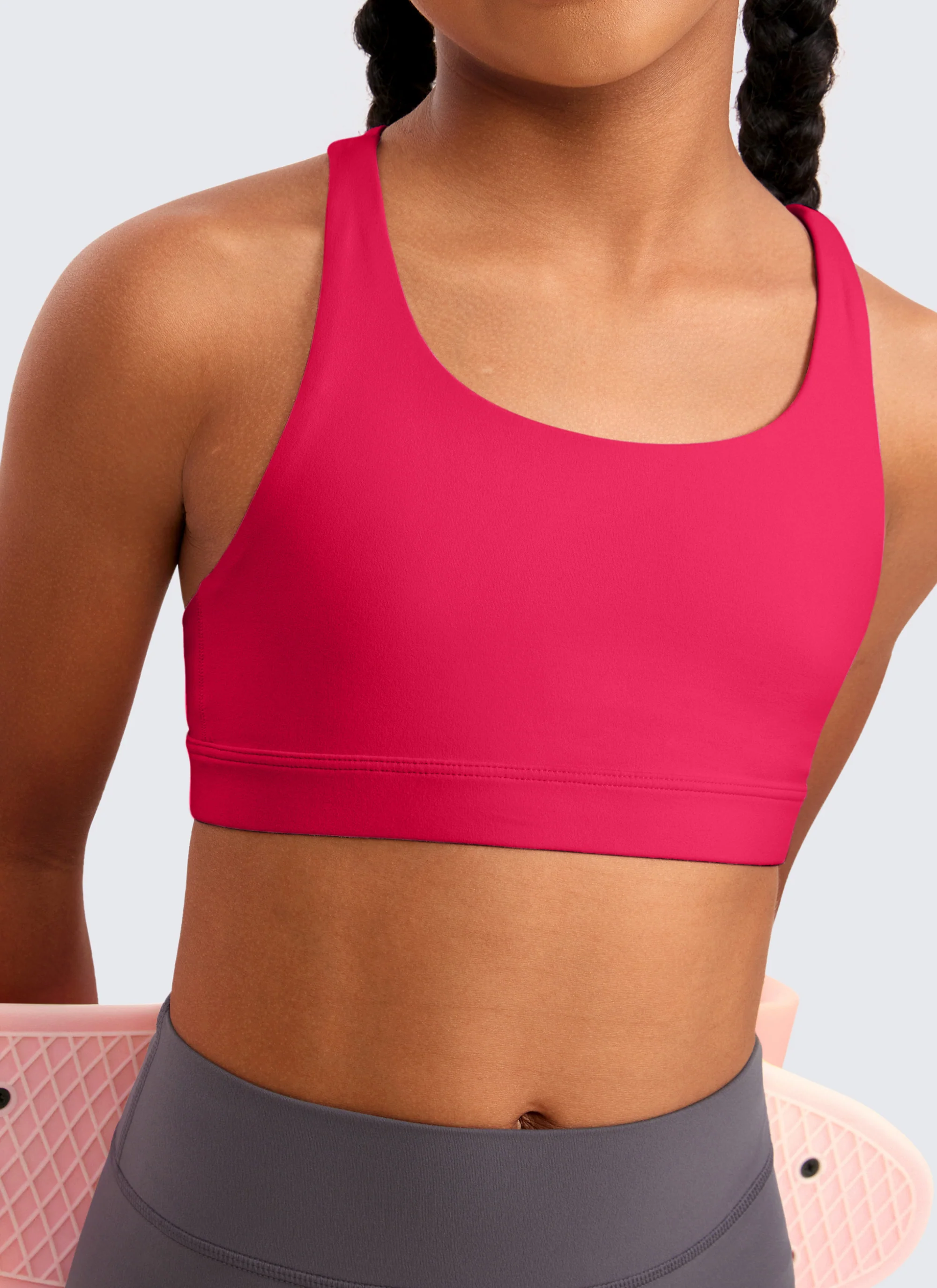 Butterluxe Girls Sport Bra Strappy Back - Image 7