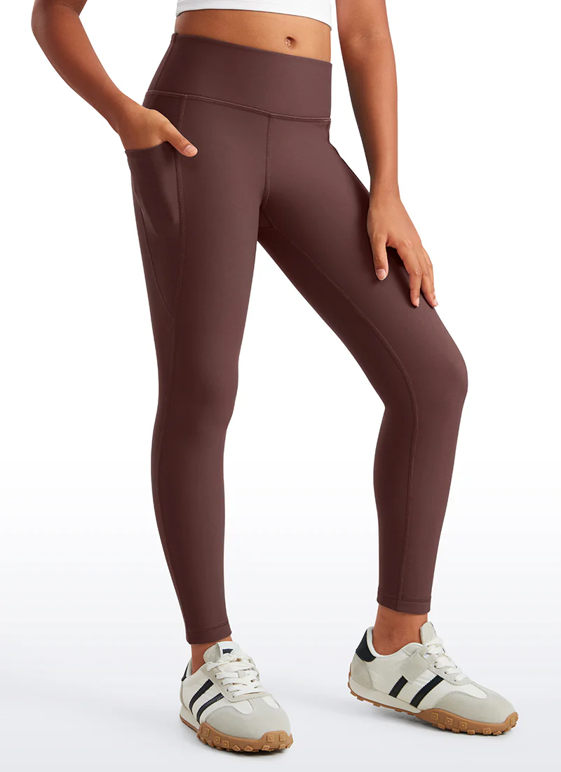 Thermal Fleece Lined Soft Girls Water-Resistant Pocketed Leggings - Image 31