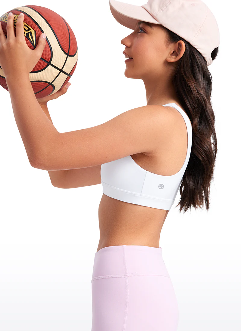 Butterluxe Girls Scoop Neck Sport Bra U Back - Image 19