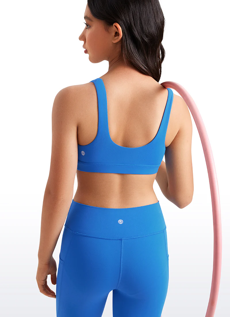 Butterluxe Girls Scoop Neck Sport Bra U Back - Image 9