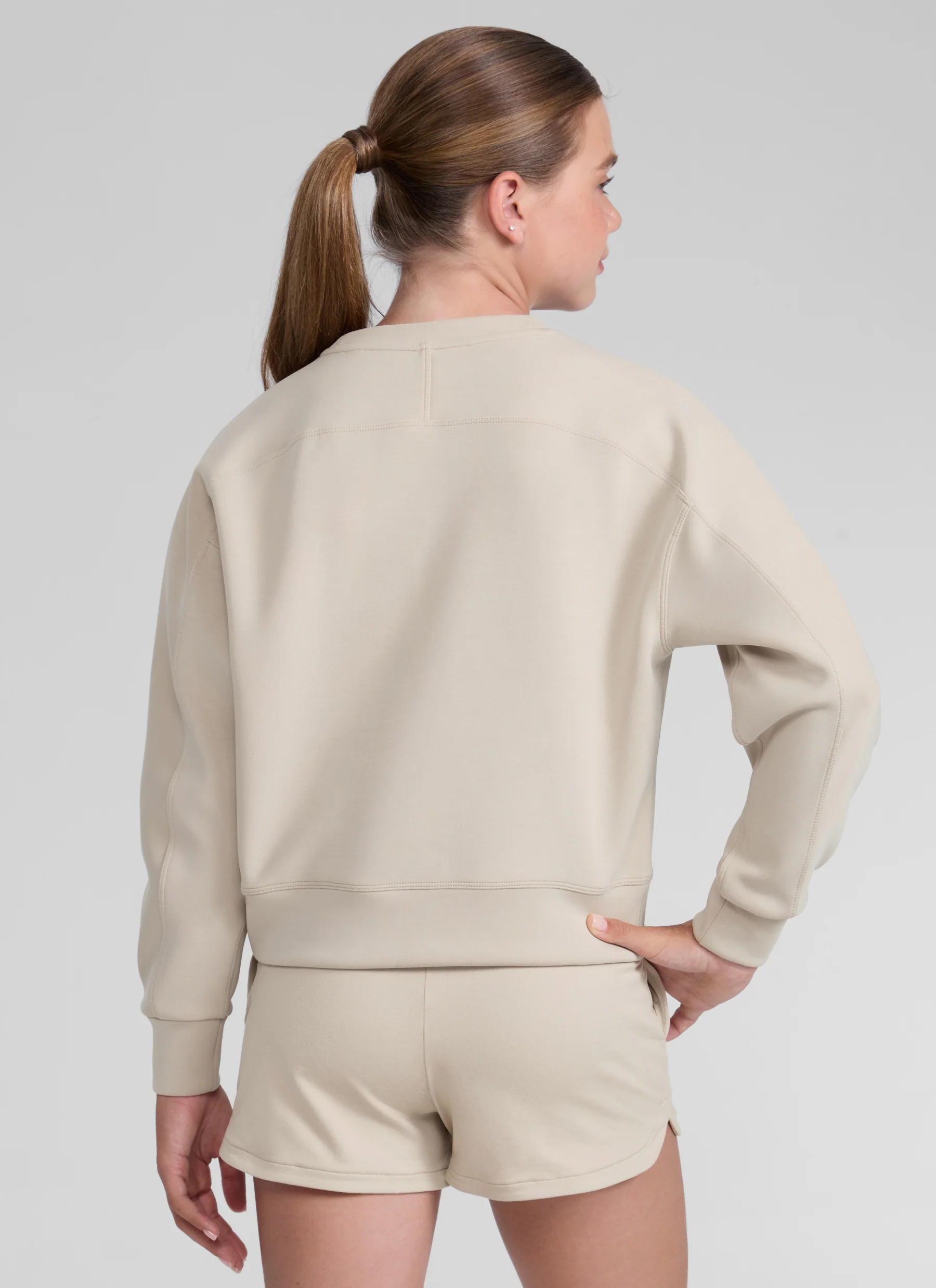 SoftAura Pullover Workout Sweatshirt - Image 17