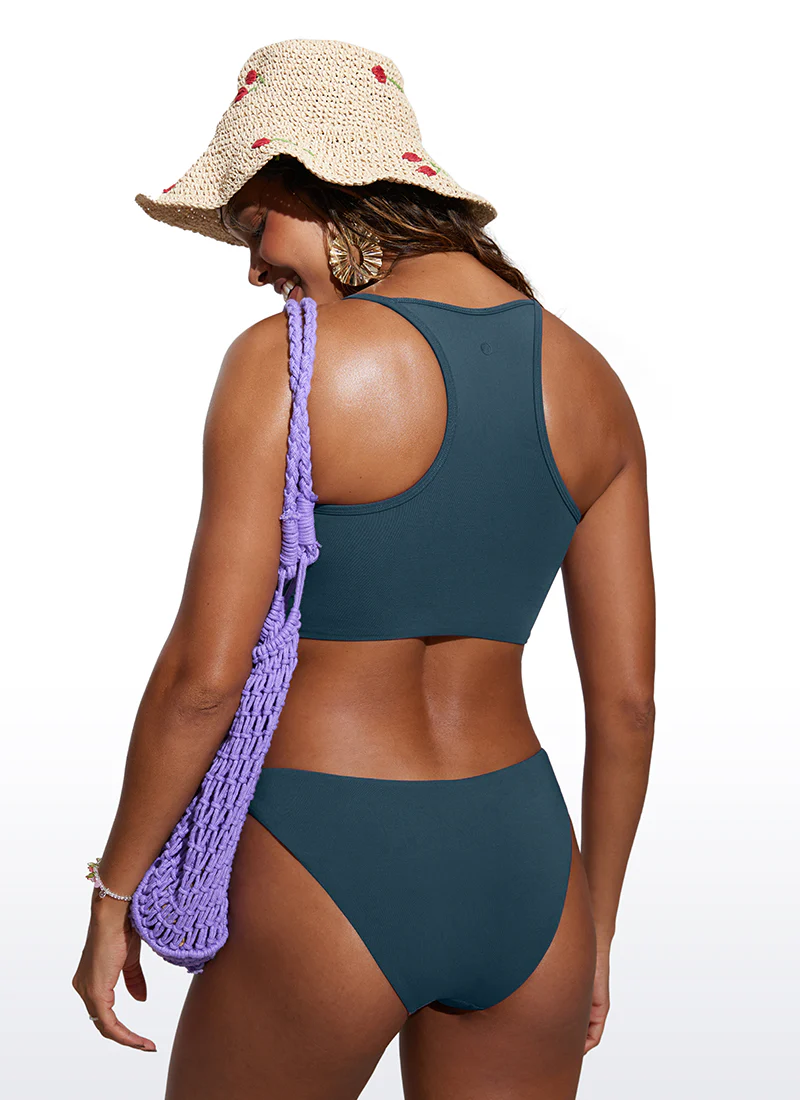 Sunshine High Neck Bikini Top - Image 14