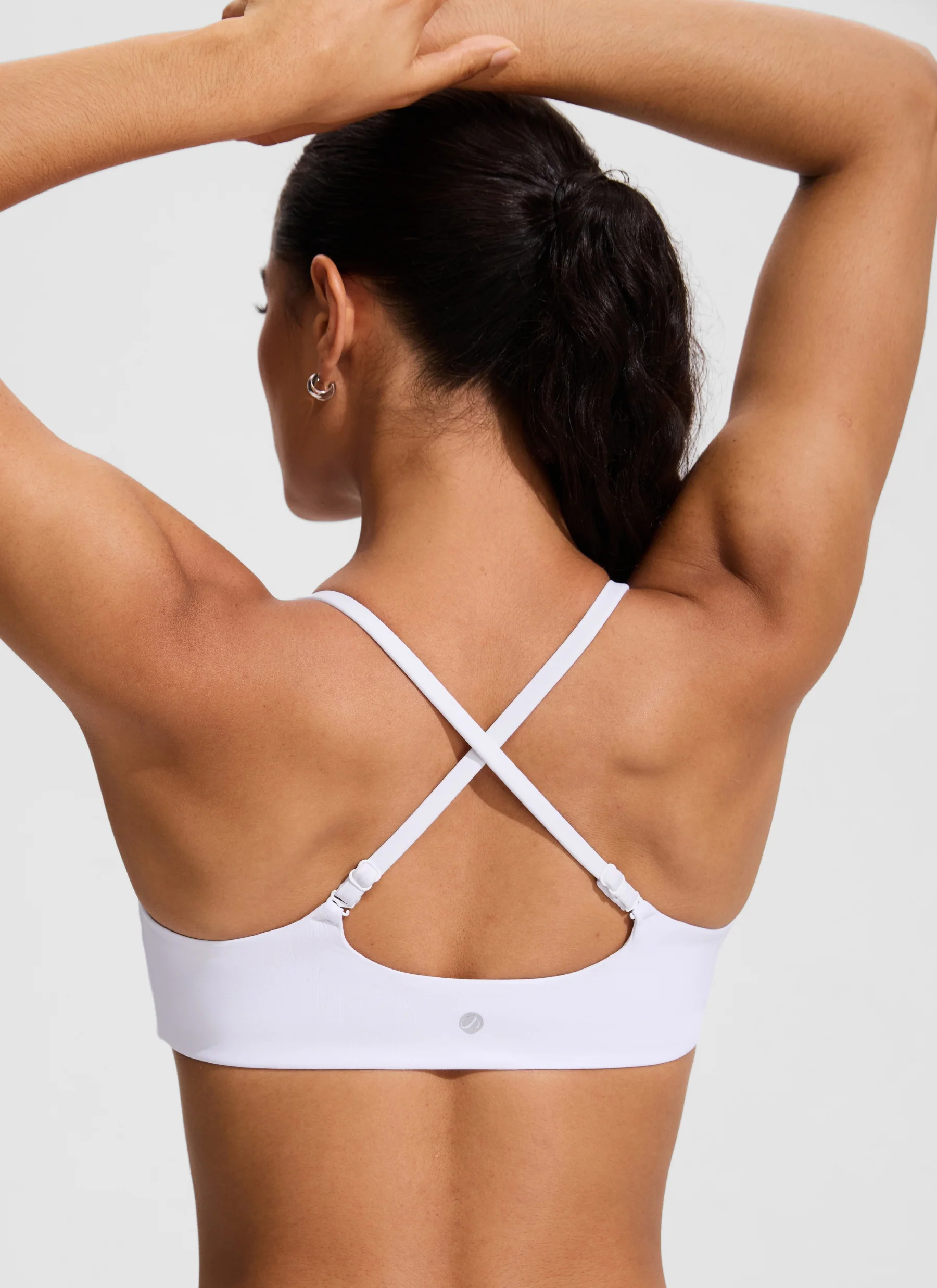 Scoop Neck Adjustable Strap Bikini Top - Image 23