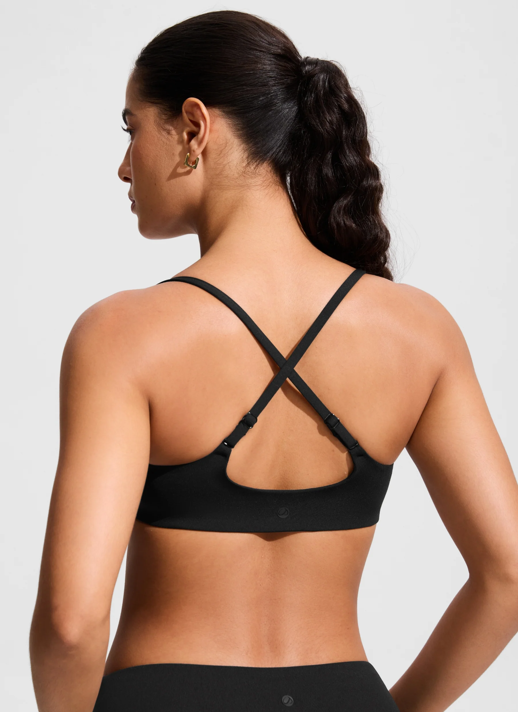 Scoop Neck Adjustable Strap Bikini Top - Image 9