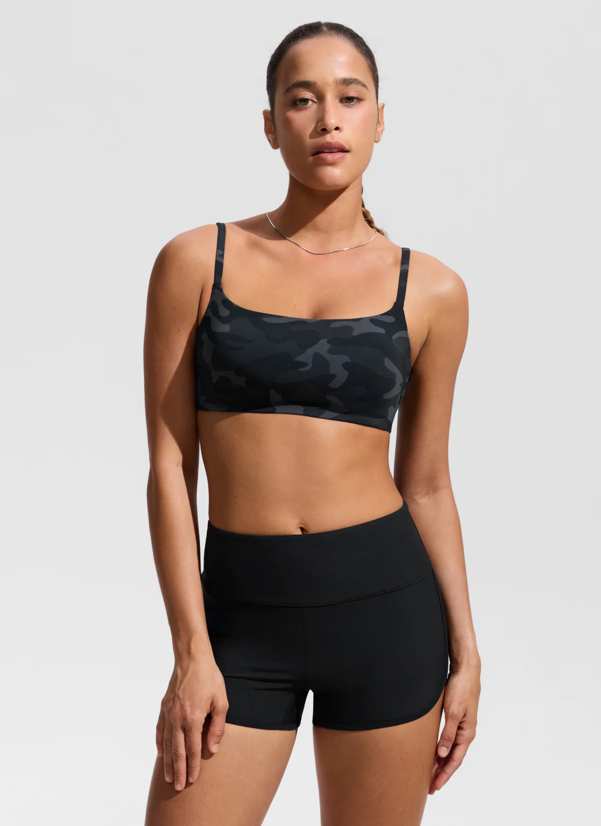 Scoop Neck Adjustable Strap D-DD Bikini Top - Image 15