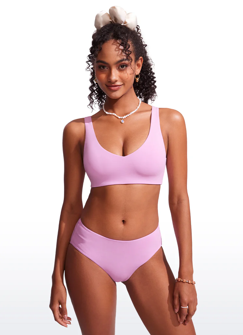 V Neck Bikini Padded Tops - Image 41